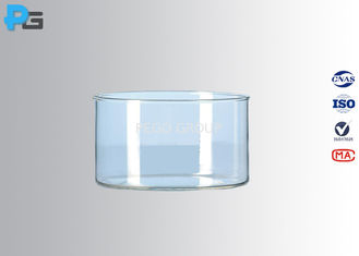 IEC60335-11 Borosilicate Glass Cylindrical Container 190×90mm For Microwave Oven