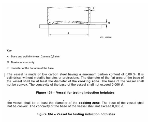 Nồi thử nghiệm bếp từ bằng thép carbon thấp hình trụ 7 Cylindrical Low Carbon Steel Vessels Testing Equipment For Induction Hotplate 0