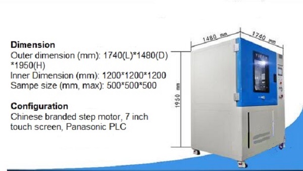 Thiết bị thử nghiệm chống nước chuẩn IP dạng hộp tuần hoàn nước 14 Durable Splashproof IP Testing Equipment Box Type For Water Recyling Utilization 2