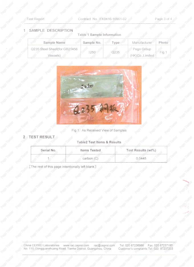 Nồi thử nghiệm tiêu chuẩn GB21456 thép Q235 kiểm tra hiệu suất năng lượng 15 GB21456 Standard Pan Electrical Safety Test Equipment Q235 Steels Lids For Energy Efficiency Testing 2