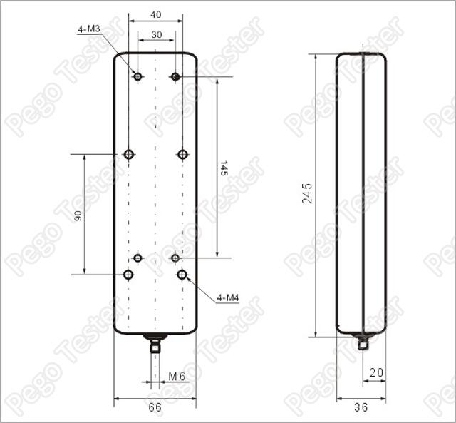 Máy đo lực kéo đẩy cầm tay cảm biến tích hợp kiểm tra an toàn điện 11 Portable Built In Sensor Electrical Safety Test Equipment Push Pull Force Meter 1