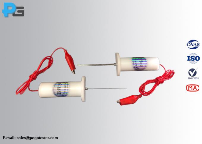 Đầu dò thử nghiệm IEC60884-1 20N dây 3mm bằng kim loại và nylon 11 Metal Nylon IEC60884-1 20N Test Gauges Probes 3mm Wire 1