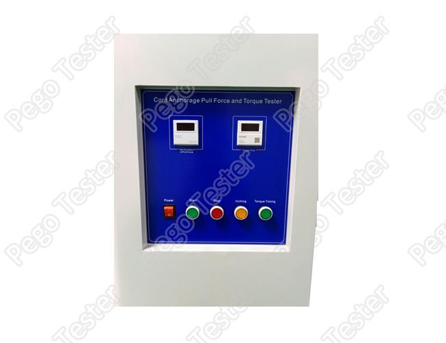 Máy kiểm tra lực kéo xoắn dây nguồn 100N tiêu chuẩn IEC60335-1 11 Calibrated Power Cord 100N Tension Torsion Testing Machine IEC60335-1 0
