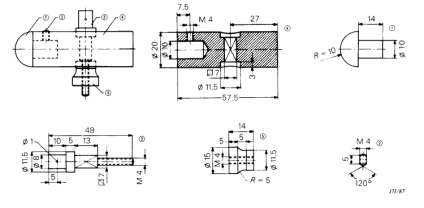 Thiết bị thử nghiệm va đập con lắc dưới 2J cho công tắc ổ cắm điện 9 2J Below Pendulum Hammer Test Apparatus For Socket Outlet Switches 0