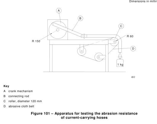 Button Control Vacuum Cleaner Test Apparatus DIS644 IEC60335-2-24 For Current Carry Hose 0