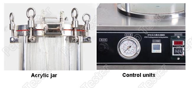 Máy kiểm tra rò rỉ áp suất cao IPX8 dạng bồn nước thử độ kín 8 High Pressure Leak Testing Machine Water Tank For IPX8 Testing And Leakage Detection 0
