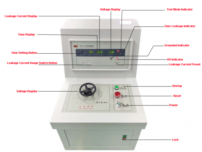 Máy kiểm tra điện áp chịu đựng Hipot AC DC 6KV 500mA có chức năng cảnh báo 8 Máy kiểm tra điện áp chịu đựng Hipot AC DC 6KV 500mA RK2672EM chi tiết 1