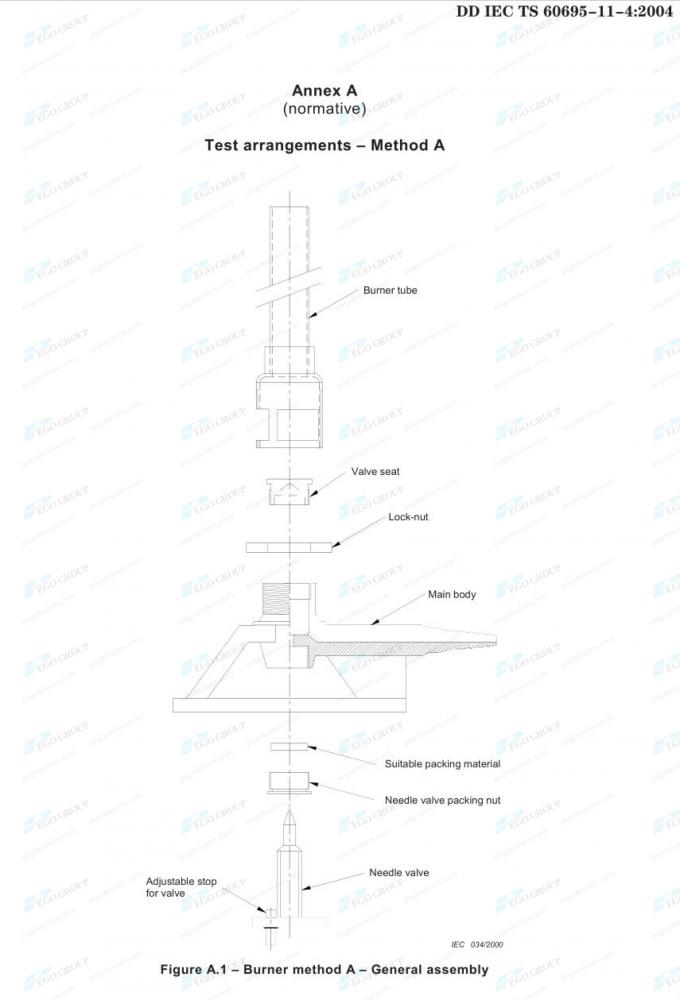 IEC60695-11-4 50W Flammability Testing Horizontal and Vertical Flame Tester 0