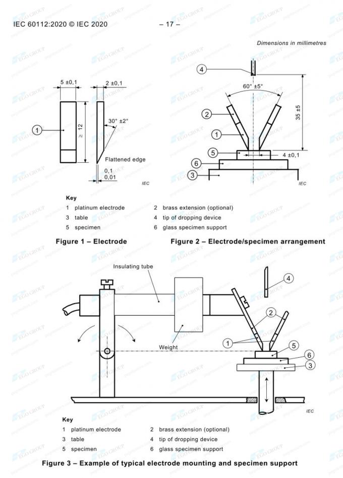 Thiết bị thử nghiệm chỉ số phóng điện bề mặt IEC60112 điều khiển PLC