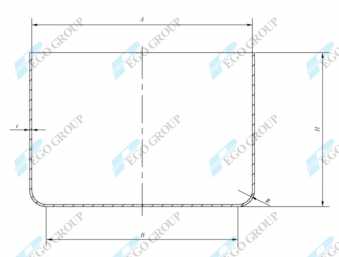 Nồi thử nghiệm hiệu suất năng lượng bếp từ có nắp GB21456 thép Q235 dày 1.5mm và 2mm 8 Standard pan for induction cooker testing