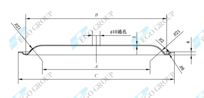 Nồi thử nghiệm hiệu suất năng lượng bếp từ có nắp GB21456 thép Q235 dày 1.5mm và 2mm 9 Standard lid for induction cooker testing