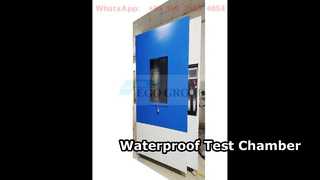 IPX1-IPX6 Waterproof Test Chamber Solution