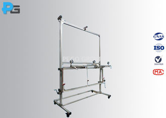 Water Spray Test Apparatus with Three Spray Head Mounted in a Water Supply Pipe Rack