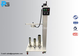 Vertical Impact Hammer Test Apparatus with Customizable Travel Height and Rigid Plane Support for Luminaire Testing