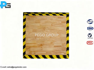 Hardwood Test Surface for Drop Impact Test with 600mm x 600mm Oak and Plywood Construction Compliant with GB4943.1, UL1993, UL1017