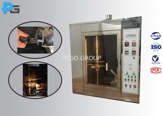 Durable Needle Flame Test Apparatus ISO17025 Authorized Third - Lab Calibration Certificated