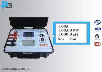 Loop Resistance Tester Transformer Testing Equipment IEC62271 Measurement Current 100A/200A/400A/600A DC