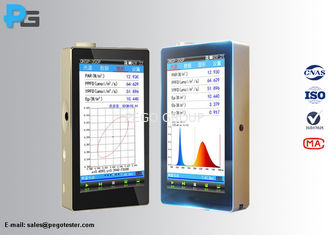 Plant Light Analyzer Led Testing Equipment 350- 800nm With LCD Touch Screen