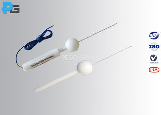 IP4 Code Test Finger Probe IEC60529 1.0mm Test Wire With Calibrated Certification