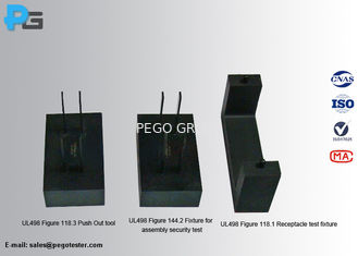 High Precision Plug Socket Tester UL498 Plug Receptacles Test Gauges with Calibration Certificated