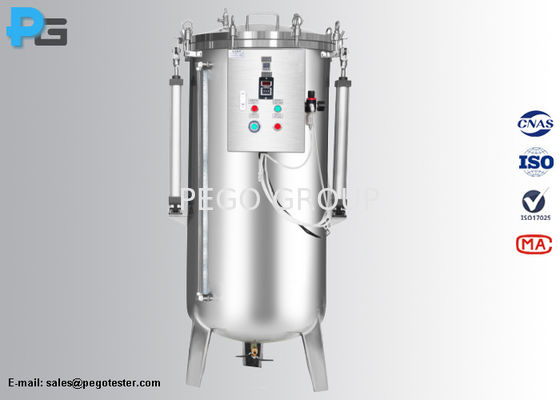 High Pressure Water Tank Simulating 0-50m Water Depth for IPX8 Testing