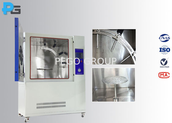 IEC60529 Clause 14.2.9 Figure 10 IPX9K High Pressure and Temperature Water Jetting Ingress Protection Testing Machine