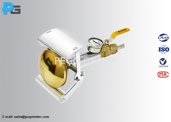 Hole Diameter 0.5mm Aluminum Baffle IPX3/IPX4 Ingress Protection Testing Hand-Held Spray Nozzle IEC60529 Clause 14.2.3/14.2.4