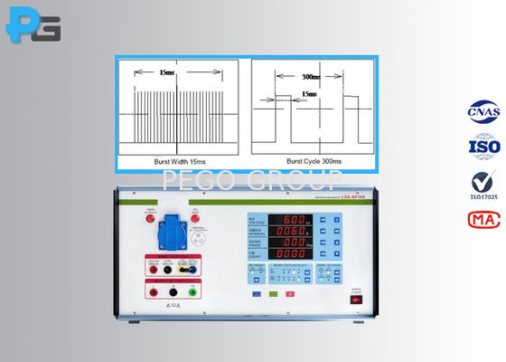 EMC Burst Generator with 5KV Output and Built-in Coupling Network for IEC61000-4-4 Compliance Testing