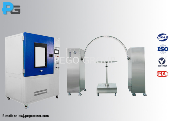 IEC 62196-1 Electric Vehicle IPX3 and IPX4 Oscillating Tube Waterproof Testing Machine
