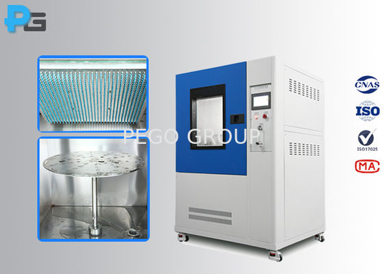 PLC Touch Screen IP Testing Equipment IPX3 IPX4 Water Spray Jet Test Chamber